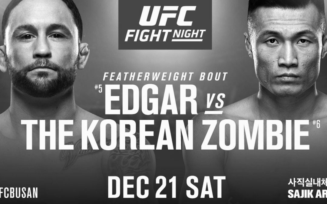 UFC Fight Night 165 – Frankie Edgar vs. Chan “Korean Zombie” Sung Jung – Betting Predictions