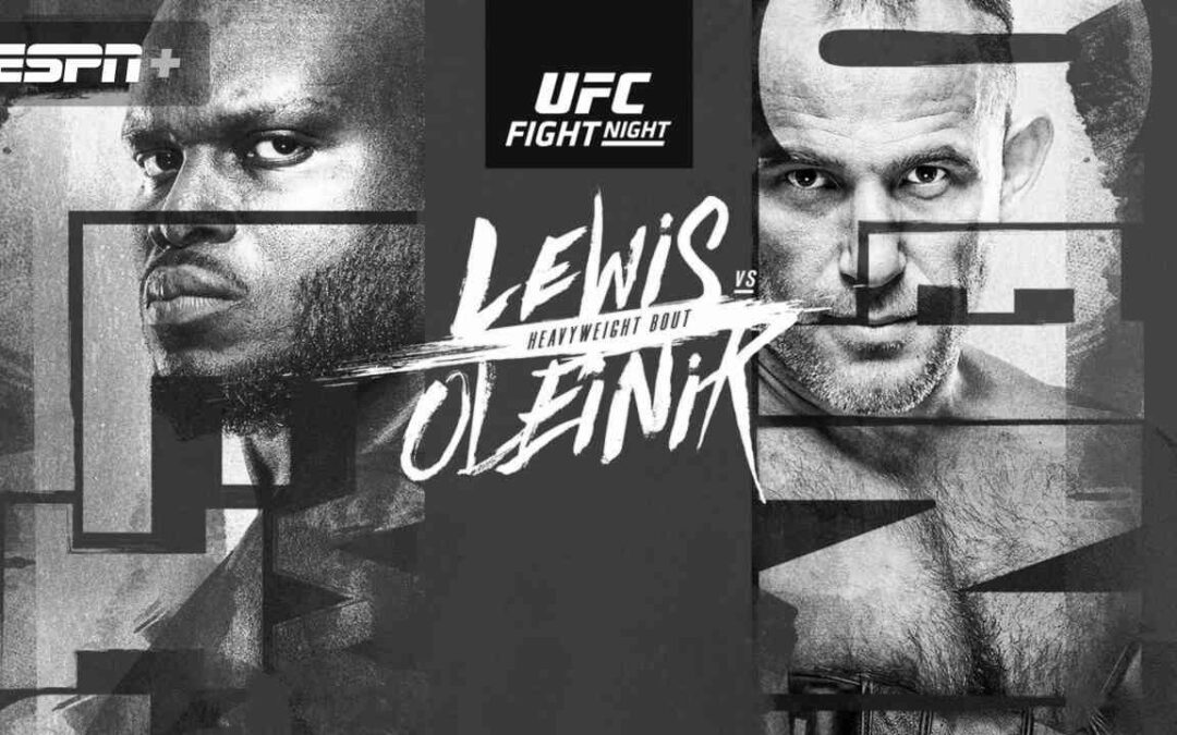 UFC Fight Night 174 – Derrick Lewis vs. Alexey Oleinik – Main Card Betting Predictions