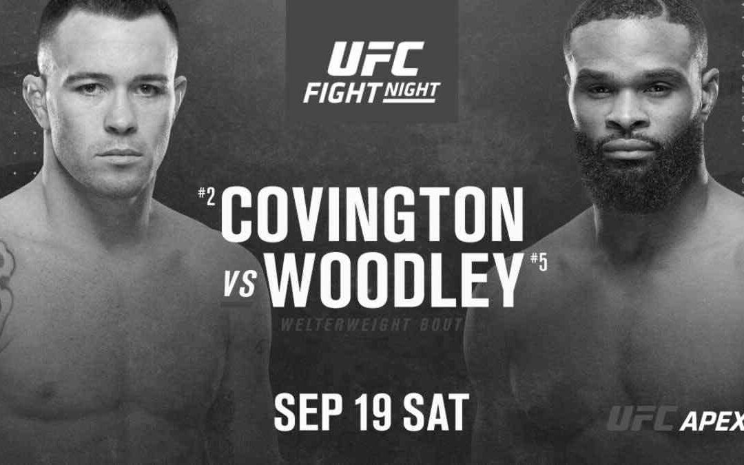 UFC Fight Night 178 – Colby Covington vs. Tyron Woodley – Main Card Betting Predictions