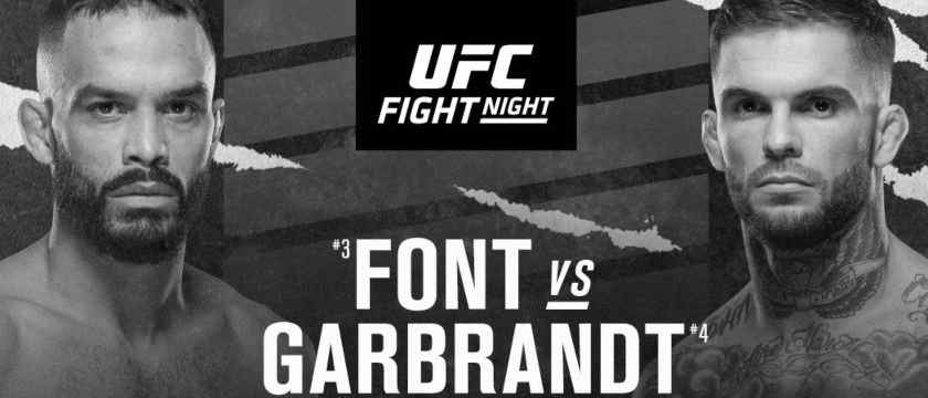 UFC Fight Night 188 – Rob Font vs. Cody Garbrandt – Main Card Betting Predictions