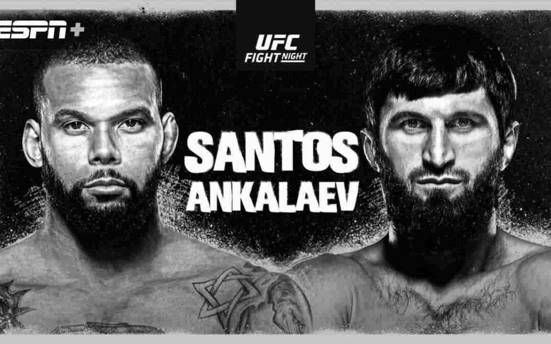 UFC Vegas 50 – Thiago Santos vs. Magomed Ankalaev – Main Card Betting Predictions