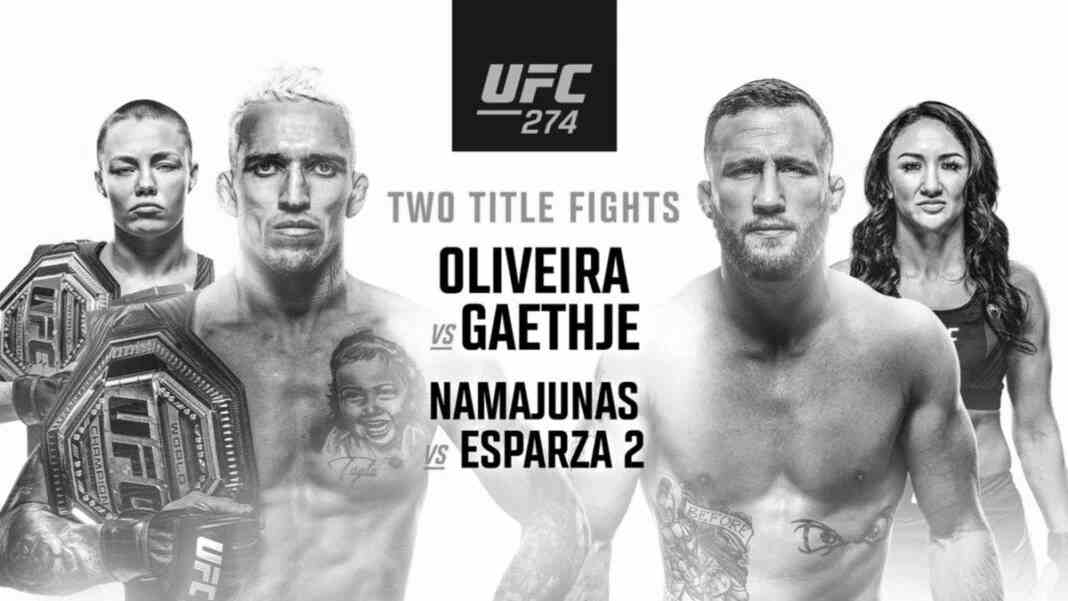UFC 274 – Charles Oliviera vs. Justin Gaethje – Main Card Betting Predictions