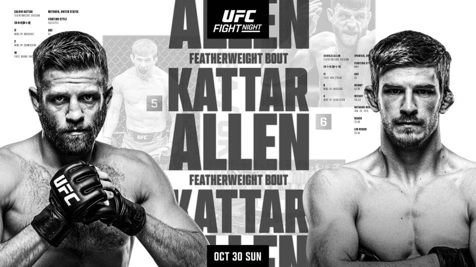 UFC Vegas 63 – Calvin Kattar vs. Arnold Allen – Main Card Betting Predictions